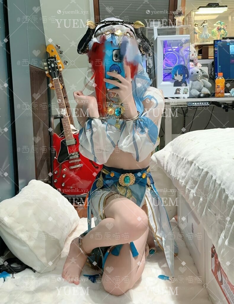 #coser#连体妮露哦~镣铐-月梦社区-YUEM-视频-束缚-Fettered-链结-脚镣-手铐-镣铐玩具月梦社区