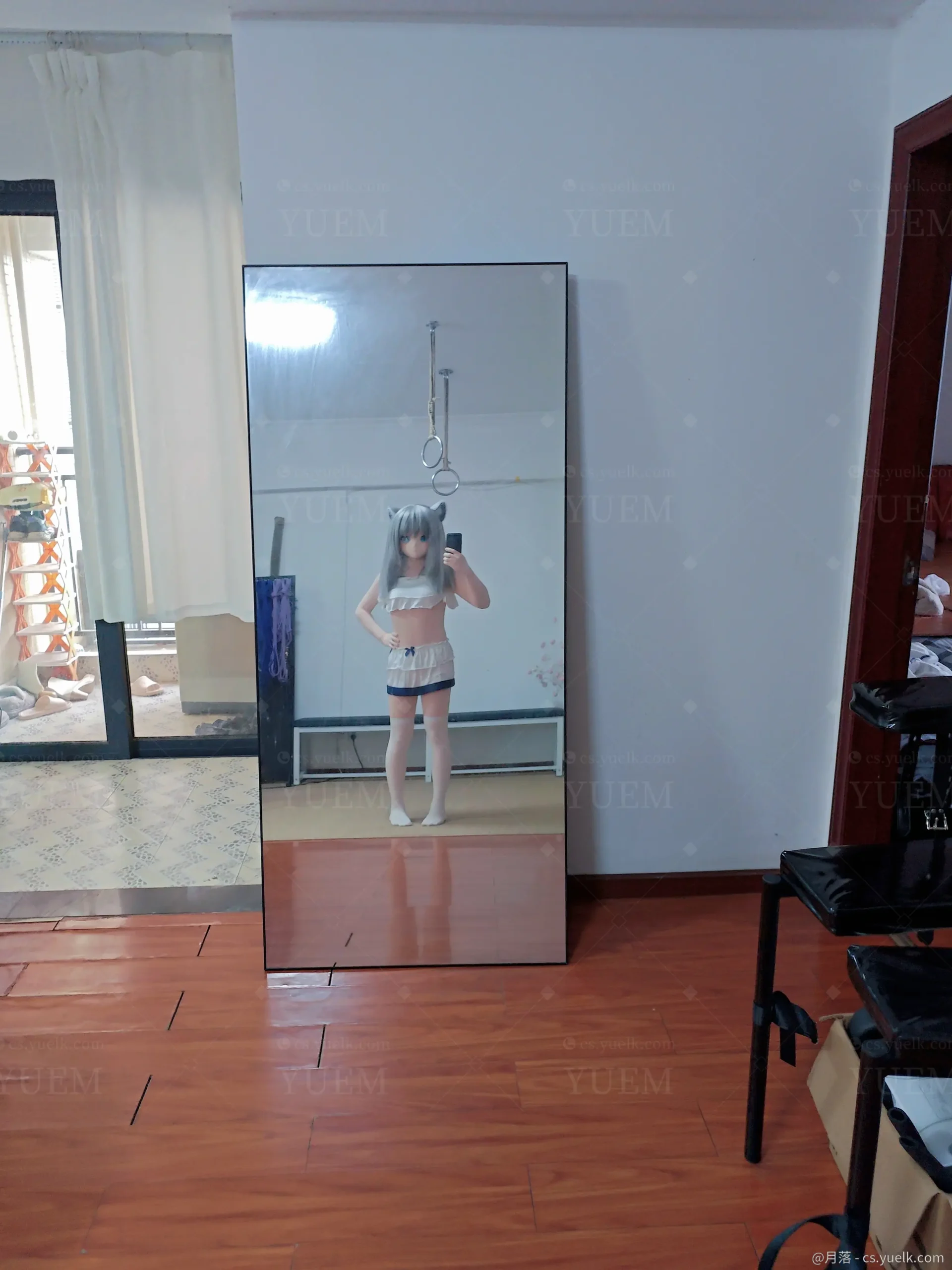 丝带捆绑超好看的镣铐-月梦社区-YUEM-视频-束缚-Fettered-链结-脚镣-手铐-镣铐玩具月梦社区