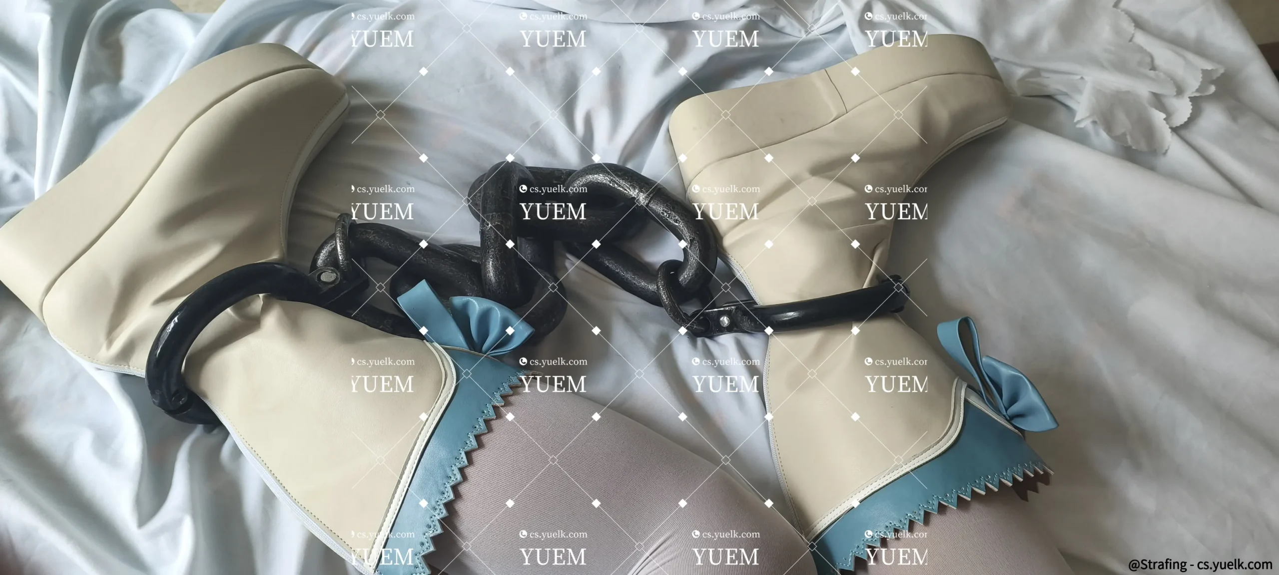 小魔仙的人生，到此结束….镣铐-月梦社区-YUEM-视频-束缚-Fettered-链结-脚镣-手铐-镣铐玩具月梦社区